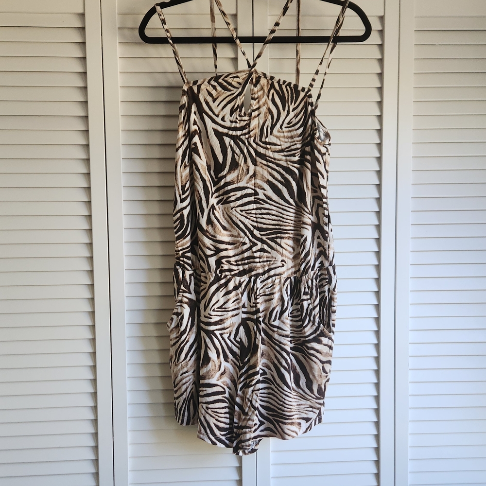 ☀️Tart Zebra Print Women's Jumpsuit